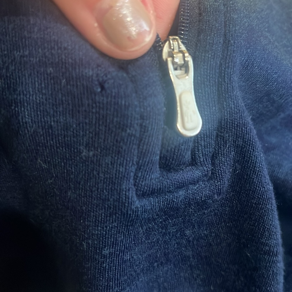 Smartwool Blue Quarter Zip - Picture 8 of 8